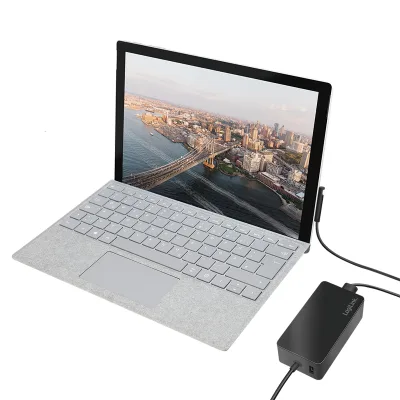ALIMENTATOR retea 220V LOGILINK, pentru Microsoft Surface, compatibil cu Pro si Laptop/Go/Book, 65W, USB 5V/4A, 1.5m, negru, "PA0309" (timbru verde 0.18 lei)