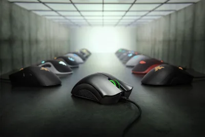 Mouse Gaming Razer DeathAdder Essential, 6400 dpi, negru