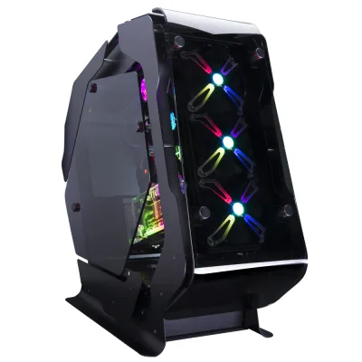 CARCASA Zalman "Z-Machine", middle tower, gaming, fara sursa, , 5xfan inclus, , USB Type-C x 1, USBx4, audio+mic, 7 sloturi expansiune, negru, "Z-Machine 500" (timbru verde 0.40lei)