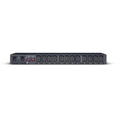 CYBERPOWER PDU44004 12 x IEC C13 1U Switched Over IP Management, "PDU44004" (timbru verde 0.8 lei)