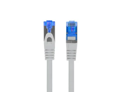 Patch cord Cat.6A S/FTP LSZH CCA 5 m gri, Fluke Passed