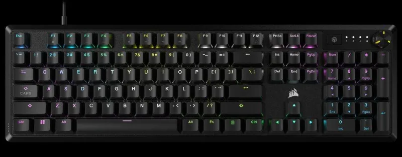 Tastatura Mecanica Gaming CORSAIR K70 CORE TKL, RGB, USB, negru