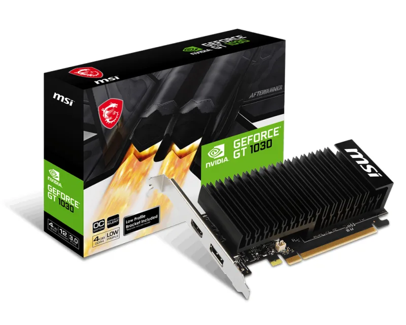 Placa video MSI GT1030 4GHD4 LP OC             4GB GDDR4 HDMI DP passiv "V812-037R"
