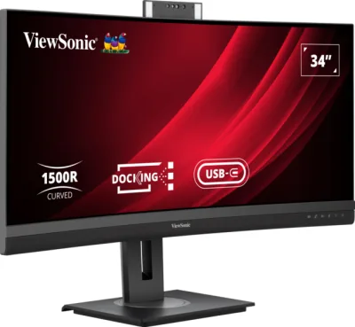MONITOR LCD 34" VA/VG3457CV VIEWSONIC "VG3457CV" (timbru verde 7 lei)