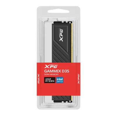 Memorie DDR Adata - gaming DDR4 16GB, frecventa 3200MHz, 1 modul, radiator, XPG GAMMIX D35 "AX4U320016G16A-SBKD35"
