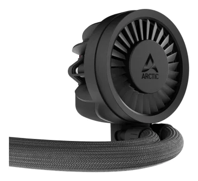 COOLER Arctic "Liquid Freezer III Pro 420", skt. LGA1851, LGA 1700, AM4, AM5, racire cu lichid, 3 x 140mm P14 Pro, 800 - 2800 RPM, , negru "ACFRE00181A" (timbru verde 2.00 lei)