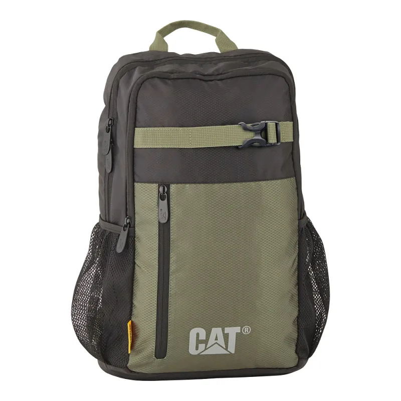 Rucsac CATERPILLAR V Power 2A, material 210D polyester - army/negru "CAT-84396-537"