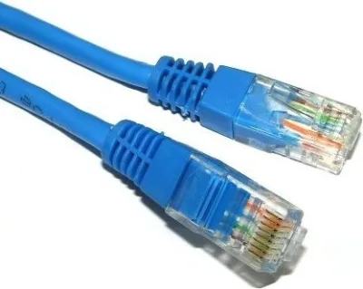 PATCH CORD UTP SPACER Cat5e, cupru-aluminiu, 3 m, albastru, AWG26, "SP-PT-CAT5-3M-BL" / 45505698 (timbru verde 0.08 lei)