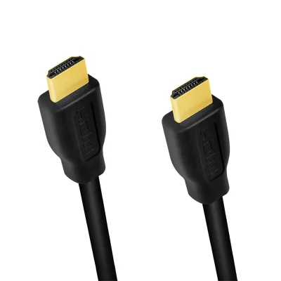 CABLU video LOGILINK, HDMI (T) la HDMI (T) 2.0, 1m, conectori auriti, rezolutie maxima 4K (3840 x 2160) la 60 Hz, plastic, dublu ecranaj, CCS, negru, "CH0100" (timbru verde 0.18 lei)