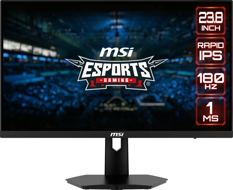 Monitor LED G244F E2, 23.8 inch, 1920 x 1080 pixeli,  180 Hz,  Negru "G244F E2" (timbru verde 7 lei)