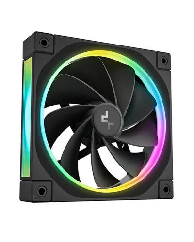 Ventilator DeepCool "FL12R", 120mm, 500-2150 RPM, FDB, 55 cfm, , 4pin PWM, negru, "R-FL12R-BKAPN1-G" (timbru verde 0.18lei) - 6933412785156