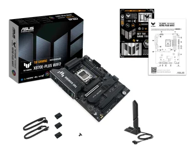 Placa de baza ASUS TUF GAMING X870E-PLUS WIFI7 AMD X870E Socket AM5 ATX "90MB1M70-M0EAY0"