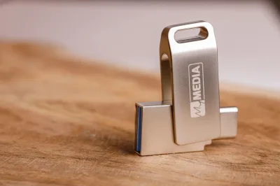 My Media Dual USB 3.2 Gen 1 /USB C Drive 128GB "69271" (timbru verde 0.03 lei)