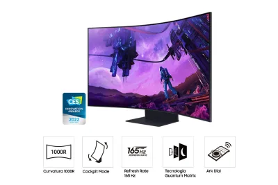 MONITOR 55" SAMSUNG LS55BG970NUXEN "LS55BG970NUXEN" (timbru verde 7 lei)