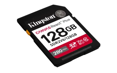 MEMORY SDXC 128GB UHS-II/SDR2V6/128GB KINGSTON "SDR2V6/128GB" (timbru verde 0.03 lei)