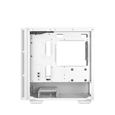 CARCASA DeepCool "CH360 WH", Mini Tower, ATX, fara sursa, 3xfan, USB 3.2 gen 1 x 1, USB 2.0 x 2, audio, PSU shroud,4 sloturi expansiune,iluminare ARGB,alb "R-CH360-WHAPE3-G-1" (timbru verde 0.24lei)
