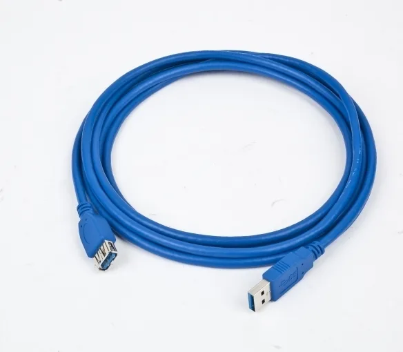 CABLU USB GEMBIRD prelungitor, USB 3.0 (T) la USB 3.0 (M), 1.8m, conectori auriti, albastru "CCP-USB3-AMAF-6" (timbru verde 0.08 lei)
