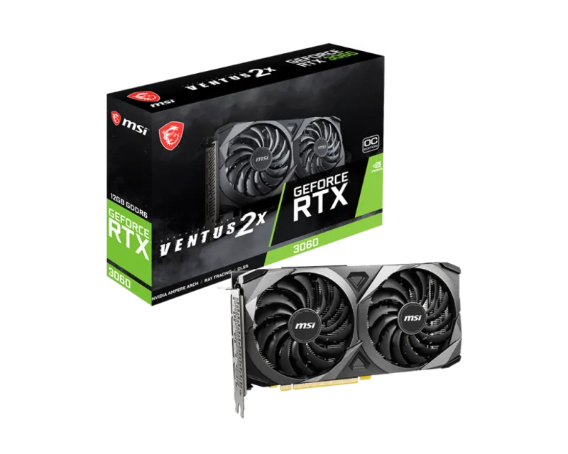 Placa video MSI GeForce RTX 3060, 12GB GDDR6, PCI Express 4.0, 192bit