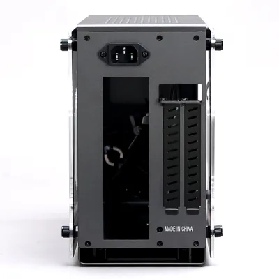 CARCASA Zalman "M2 mini", mini tower, gaming, compatibil sursa SFX, SFX-L, suporta 2xfan, 1xfan inclus, , USB Type-C x 1, USBx1, 2 sloturi expansiune, gri, "M2 mini (Gray)" (timbru verde 0.08lei)