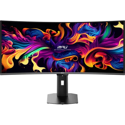 MSI MPG 341CQR QD-OLED X36 34inch QD-OLED UWQHD Curve 1800R 360Hz 0.03ms 2xHDMI DP USB Type-C 2xUSB Type-A 2xUSB Type-B 3Y "MPG 341CQR QD-OLED X36" (timbru verde 7 lei)