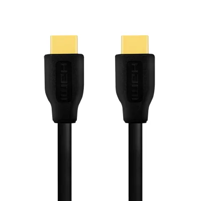 CABLU video LOGILINK, HDMI (T) la HDMI (T) 2.0, 1m, conectori auriti, rezolutie maxima 4K (3840 x 2160) la 60 Hz, plastic, dublu ecranaj, CCS, negru, "CH0100" (timbru verde 0.18 lei)