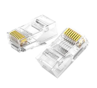 MUFA RJ-45 Ugreen, "NW120" pt. cablu UTP, Cat6, RJ-45 (T), plastic, 100 buc, "60558" - 6957303865581