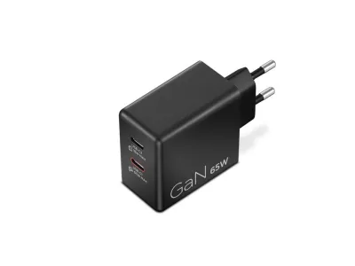 Incarcator Laptop Lenovo 40AW065BEU, 65W, Negru, 1 an Garantie