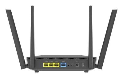Router Asus RT-AX52 Pro, AX3000,Dual Band wiFi6Dual Core 1.3Hz CPU, 128 MB Flash and 256 MB RAM "RT-AX52 PRO" (timbru verde 0.8 lei)