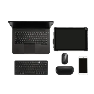 TASTATURA Kensington, wireless, 2.4GHz + BT, negru,  "K75502UK"  (timbru verde 0.8 lei)