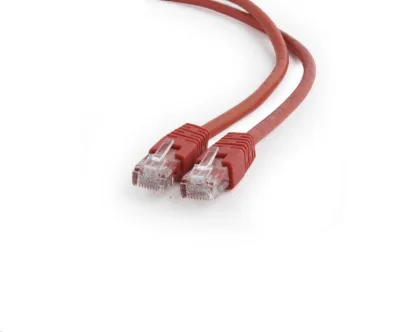 PATCH CORD UTP GEMBIRD Cat6, cupru-aluminiu, 0.25 m, rosu, AWG26, "PP6U-0.25M/R" (timbru verde 0.08 lei)