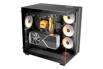 Ventilator be quiet "LIGHT WINGS", 140mm, 1300 rpm, rifle bearing, PWM, ARGB, reversibil, alb, "BL135" (timbru verde 0.18 lei)