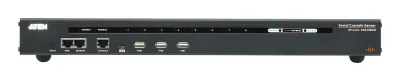 8-Port Serial Console Server W/Dual Pow "SN0108CO-AXA-G" (timbru verde 2 lei)