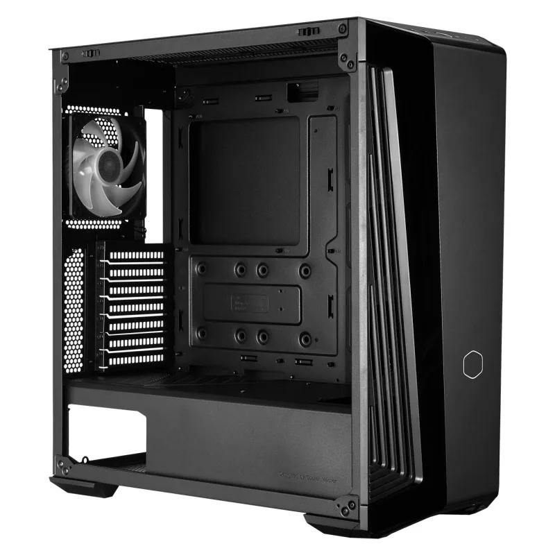 CARCASA Cooler Master MASTERBOX 540, Middle Tower,ATX,fara sursa, 1,USB 3.2 gen2 Type-Cx1,USB 3.2 gen1x4,aud,mic,Reset/ARGB button,PSU shroud,7 slot exp,negru "MB540-KGNN-S00" (timbru verde 0.16lei)