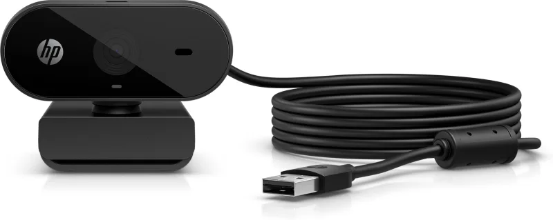 HP 320 FHD USB-A Webcam "53X26AA#ABB" (timbru verde 0.18 lei)