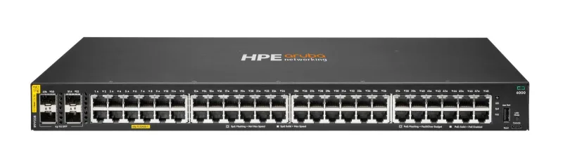 NET SWITCH 48G CL4 4SFP/POE 6000 R9Y03B ARUBA BY HPE "R9Y03B" (timbru verde 2 lei)