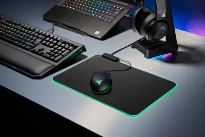 Mouse pad Razer Goliathus Extended Chroma, Quartz Edition, gri