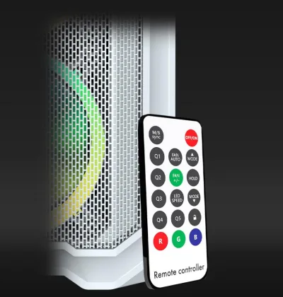 Carcasa Aqirys Wezen Midi Tower White RGB