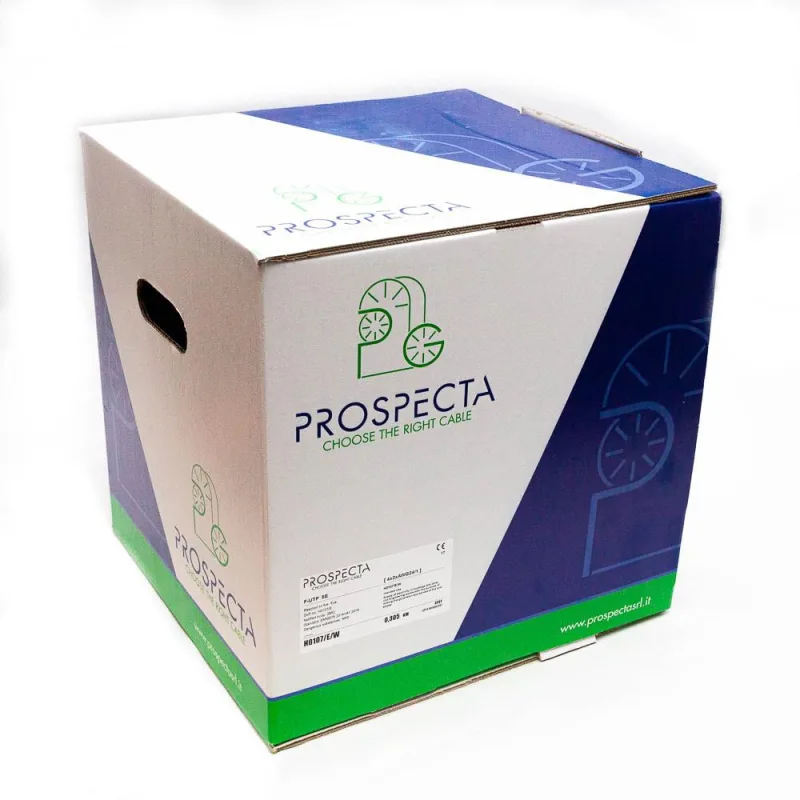 Cablu FTP CAT 5E 4x2xAWG24, cupru 100%, cod: H0107/E/W, pentru retelistica (pana la 100MHz), numar perechi: 4 twisted, ecranare: folie aluminiu laminata, diametrul conductorului: 0.51mm, material PVC, culoare gri, diametru exterior 5.8mm, Conductor Loop