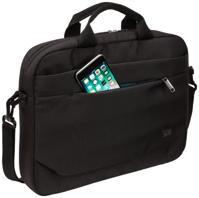 GEANTA CASE LOGIC, pt. notebook de max. 14 inch, 1 compartiment, buzunar frontal x 2, waterproof, poliester, albastru, "ADVA-114 DARK BLUE"/3203987
