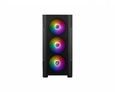 MSI MAG FORGE M100R Case mATX Mini-ITX ABS Plastic SPCC Steel Tempered Glass with A-RGB fans "MAG FORGE M100R" (timbru verde 0.32 lei)