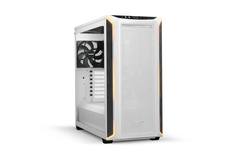 CARCASA be quiet! "SHADOW BASE 800DX", Middle Tower, ATX, fara sursa, 3xfan, USB 3.2 gen 1 x 2, USB Type-C x 1, audio+mic, PSU shroud, 7 sloturi expansiune, ARGB, alb, "BGW62" (timbru verde 0.32lei)