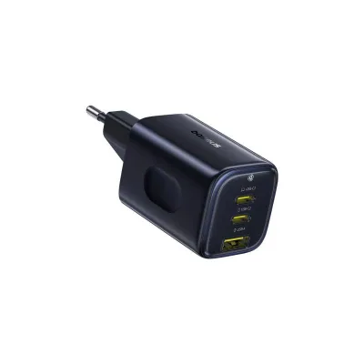 INCARCATOR retea Baseus PicoGo AE11, Quick Charge 67W, 1 x USB, 2 x USB Type-C, negru "E0121200" (timbru verde 0.18 lei) - 6932172699963