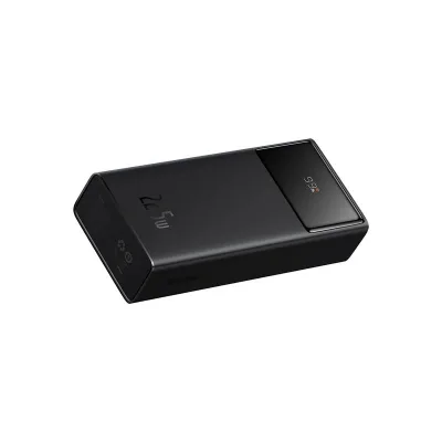 POWER BANK Baseus Star-Lord Digital Display, 30000mAh, 22.5W, 2 x USB; 1 x USB Type-C, digital display pt. status baterie, total 3A, negru "PPXJ080101" (timbru verde 0.98 lei) - 6932172620714