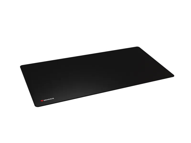 Mousepad Genesis Carbon 500 Maxi Logo, material cauciuc + textil, dimensiuni 900x450x2.5 mm, negru