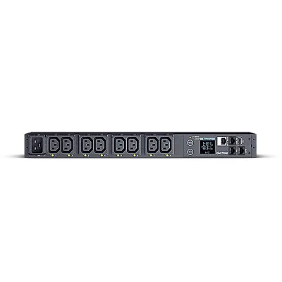 PDU CYBER POWER 1U pt. rack 19 inch, 8 prize IEC, intrare IEC, max 16 A, "PDU81005" (timbru verde 4 lei)