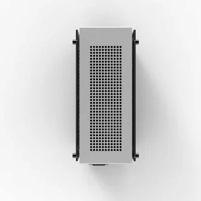 CARCASA Zalman "M2 mini", mini tower, gaming, compatibil sursa SFX, SFX-L, suporta 2xfan, 1xfan inclus, , USB Type-C x 1, USBx1, 2 sloturi expansiune, argintiu, "M2 mini (Silver)" (timbru verde 0.08lei)