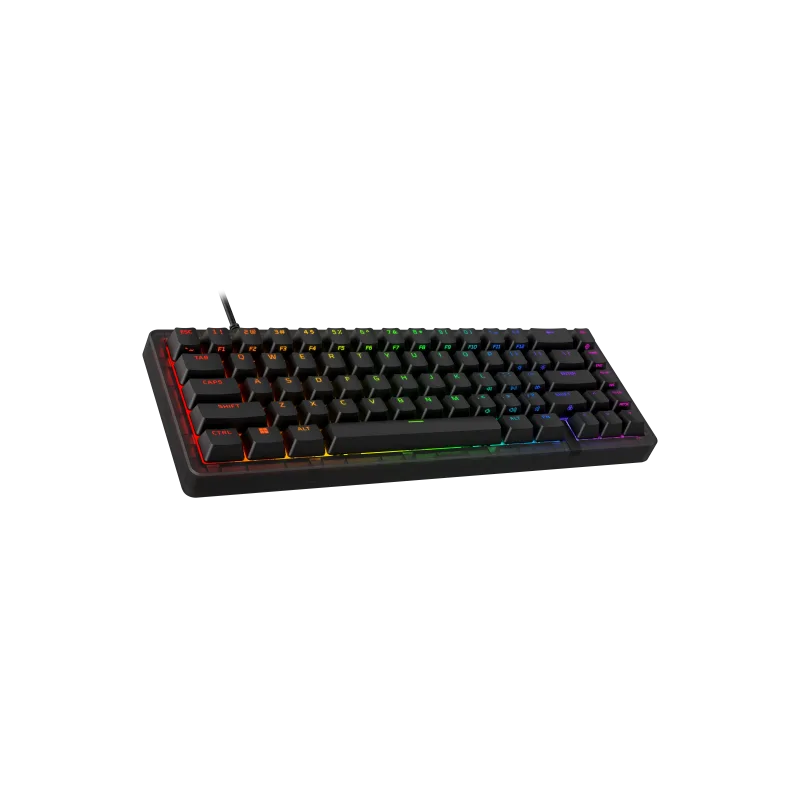 Tastatura Mecanica Gaming HyperX Origins 2 65, RGB, USB, Negru