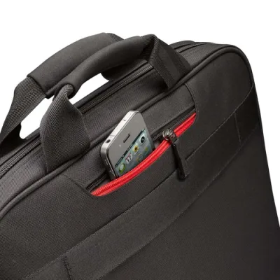 GEANTA CASE LOGIC, pt. notebook de max. 17 inch, 1 compartiment, buzunar frontal | buzunar dorsal, waterproof, poliester, negru, 3201434 "DLC-117 BLACK"
