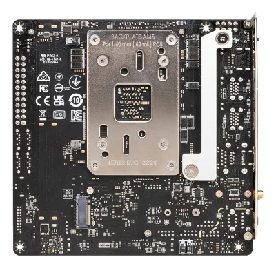 Placa de baza MPG B650I EDGE WIFI AM5 2DDR5 mini-ITX "MPG B650I EDGE WIFI"