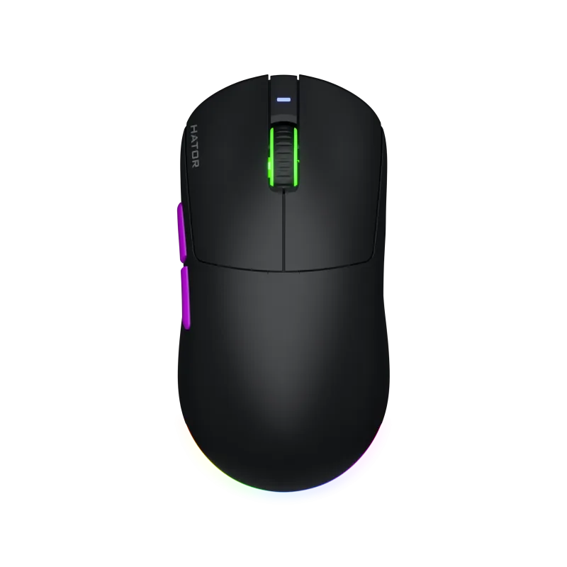 Mouse Gaming Wireless Hator Quasar 3 Ultra 8K Wireless, 30000 DPI, negru